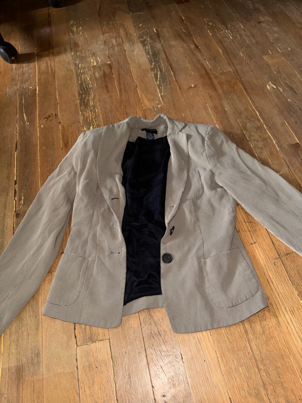 Ann Taylor Light Gray Pinstripe Women's Blazer